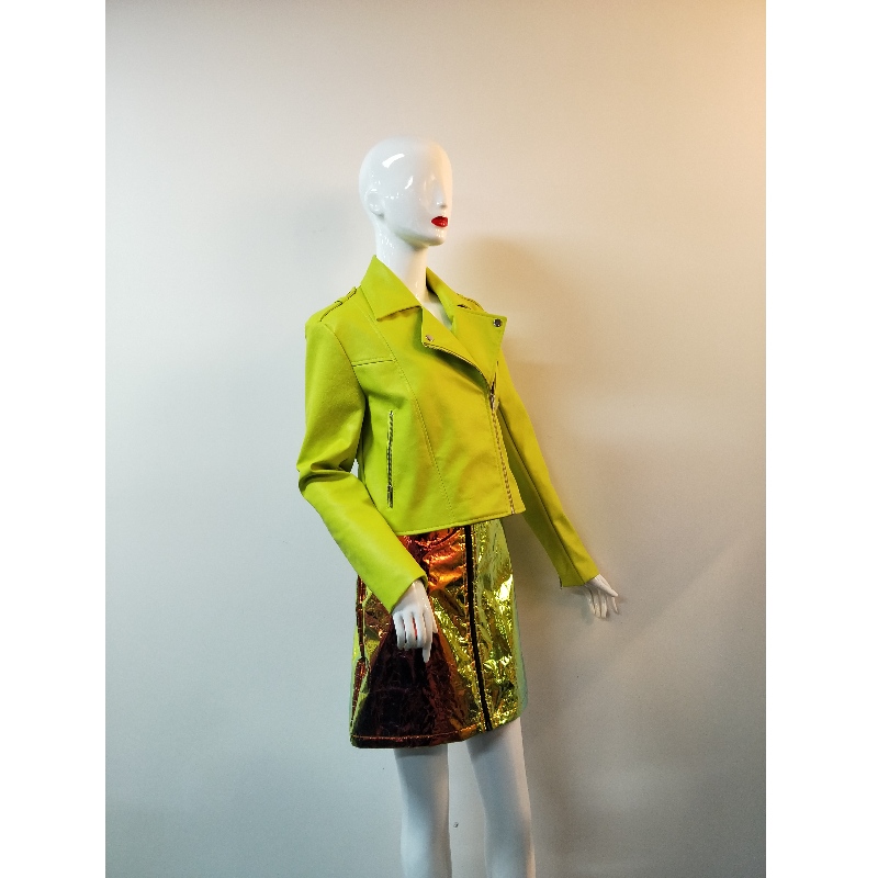 FLUORESCENT JAUNE PU VESTE RLWPJ0003N