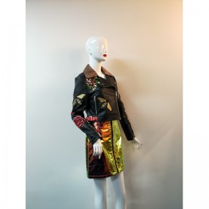 BRODERIE PU VESTE RLWPJ0008N