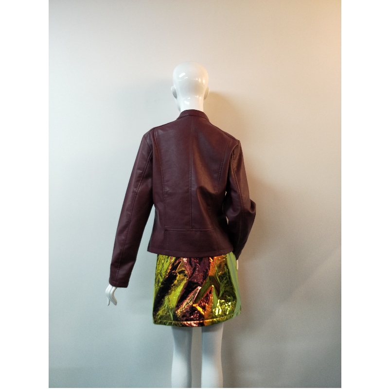 VESTE PU BOURGOGNE RLWPJ0019N