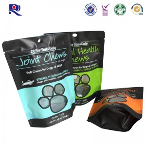 Imprimer et stratifier se tenir debout sac chien manger chat