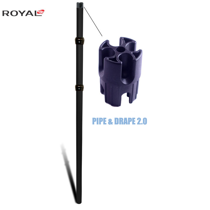 Pipe And Drape 2.0 Montant Réglable 3 Pièces
