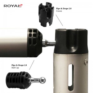 Pipe And Drape 2.0 Montant Réglable 3 Pièces