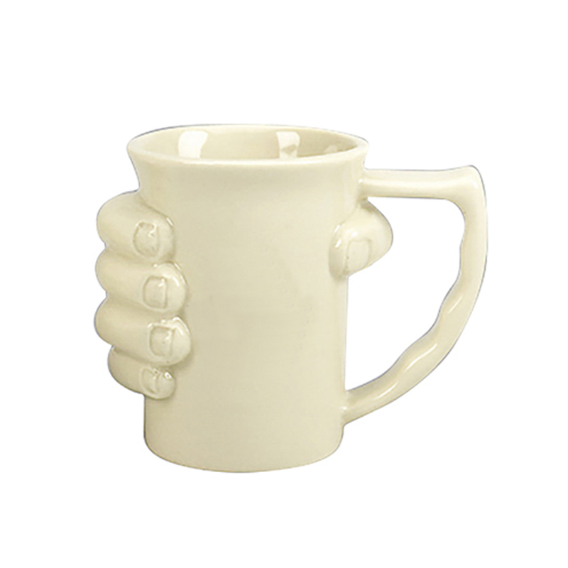 Tasse en céramique en forme de 3D avec poignée Tasse à café tasse cadeaux créatifs
