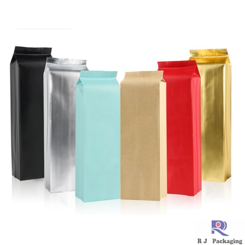 Flat clapet Light Aluminum coffee Bag 250g - 500g - 1000g