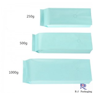 Flat clapet Light Aluminum coffee Bag 250g - 500g - 1000g