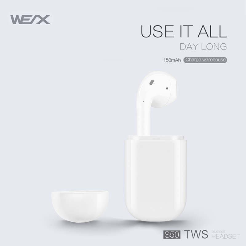 Wex s50, Real Wireless Stereo, Bluetooth 5.0