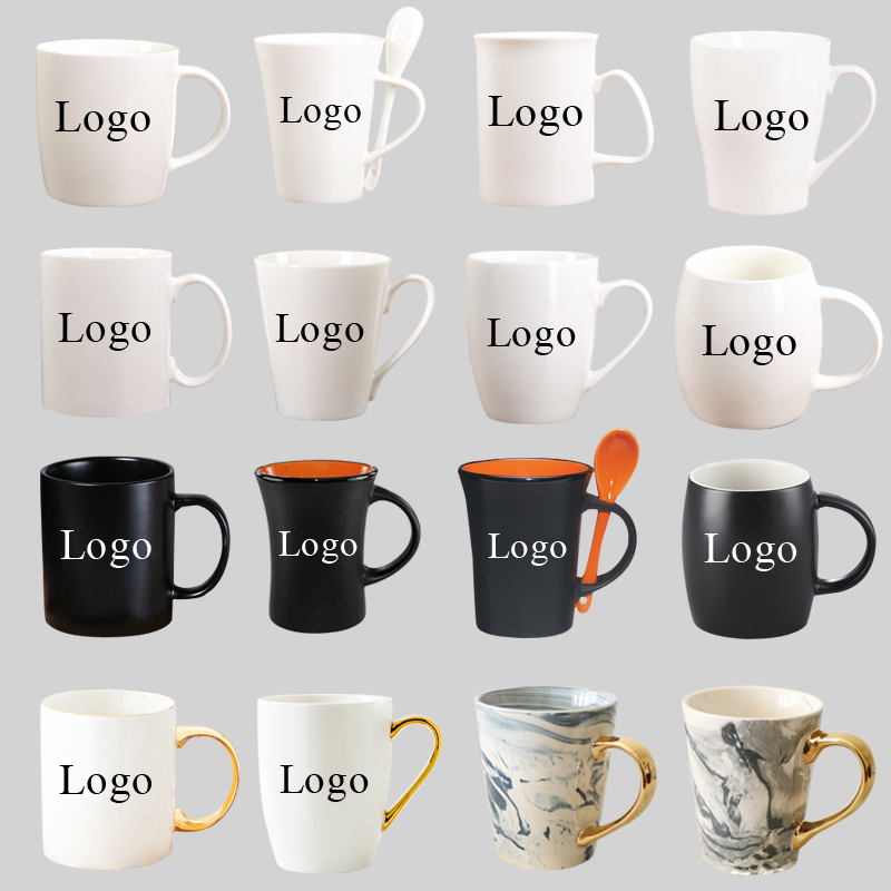 Tasse de café en céramique blanche