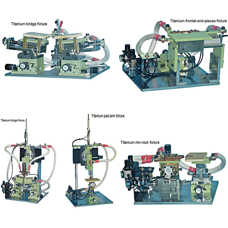 Machine de soudure de soudeuse de point final de MCU pour le cadre titanique de lunettes