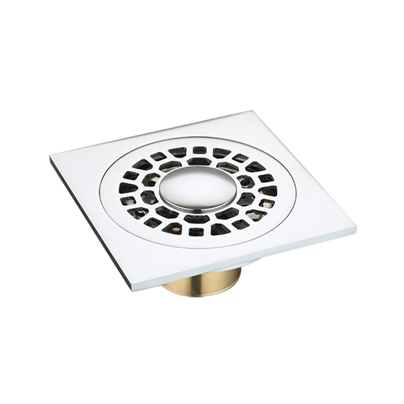 Drain de plancher de douche dissimulé idéal en laiton
