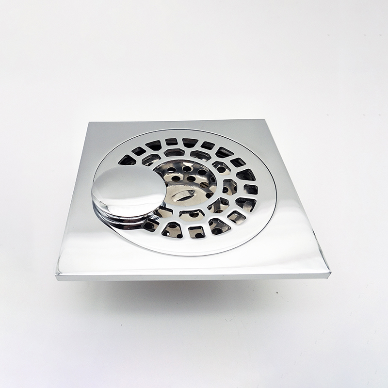 Drain de plancher de douche dissimulé idéal en laiton