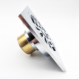 Siphon de sol carré