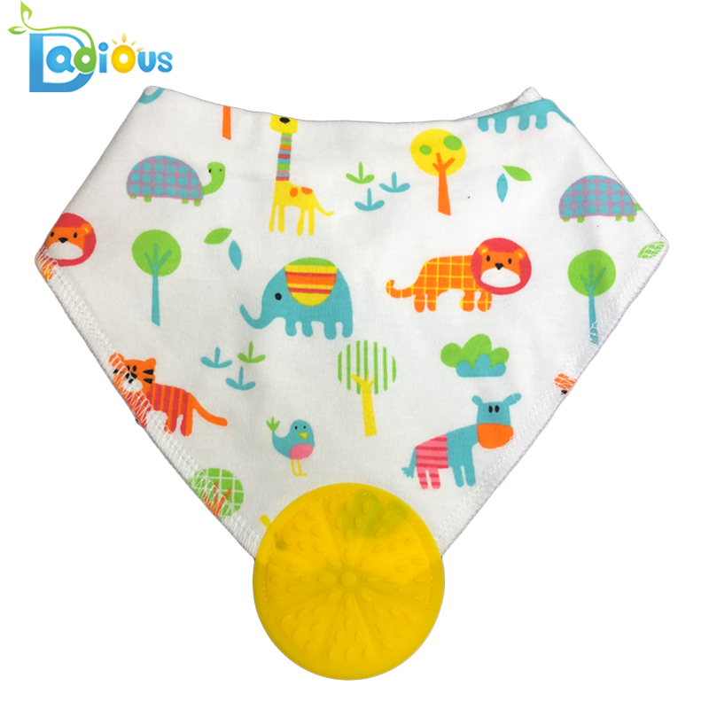 Baby Bandana Drool Bibs Jouets de dentition Bavoirs de dentition Baby Boy en 100% coton biologique