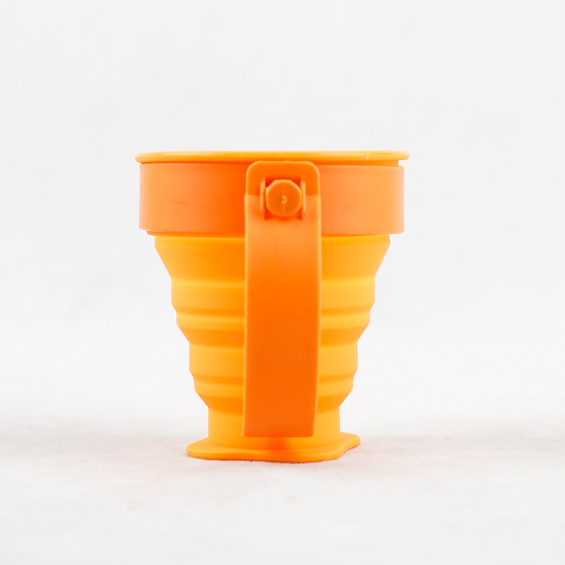 Tasse pliable de siliocne