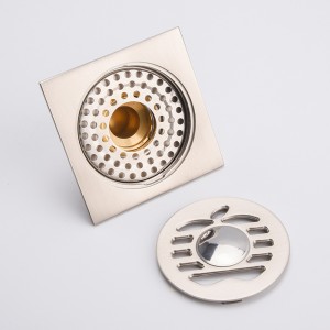 Siphon coupe-sol à pomme anti-retour