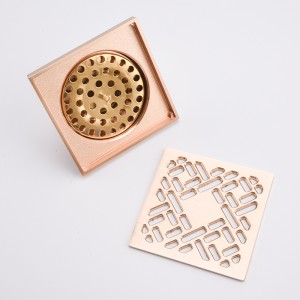 Insert de douche, bouchon de nettoyage