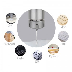 Fraises en bout carbure de 1/8 \