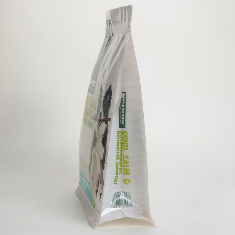 Sacs de fermeture à glissière de nourriture de chien de sac de gousset de côté d'emballage de nourriture pour animaux de compagnie 1.5kg de plastique