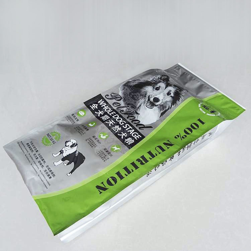 Fabricant de sac d'aliment pour animaux familiers de sac en plastique de catégorie comestible de 10kg