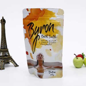 Le sac d'emballage fait sur commande de sel de mer de poches imperméables à l'eau