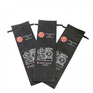 cravate en étain à fini mat et gousset sur la valve supérieure à café