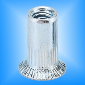 Corps moleté à tête fraisée