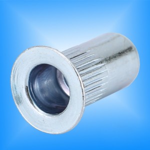 Corps moleté à tête fraisée