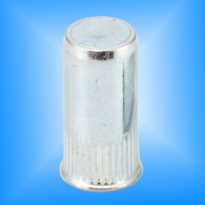 Réduire la tête moletée corps fin fin