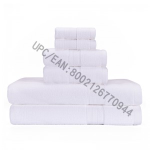Ensemble de serviettes de bain JMD TEXTILE, serviettes en coton peigné, ensemble de 6,2 débarbouillette, 2 serviettes de toilette, 2 serviettes de bain, Cuisine, Piscine, Ménage, Durable, Absorbant, confortable, très grande serviette...