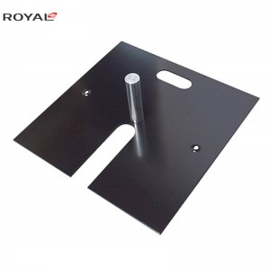 Embase de tuyau et drapé