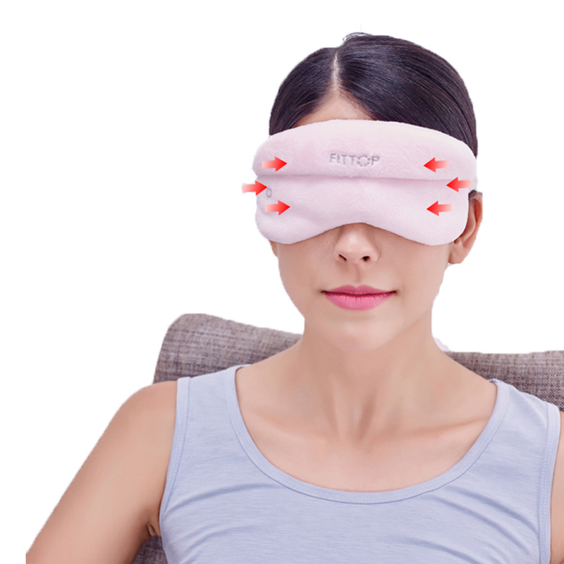 Masque pour les yeux chauffé par USB, thérapeutique chaud pour soulager l'insomnie, blépharite oculaire sèche, Meibomian