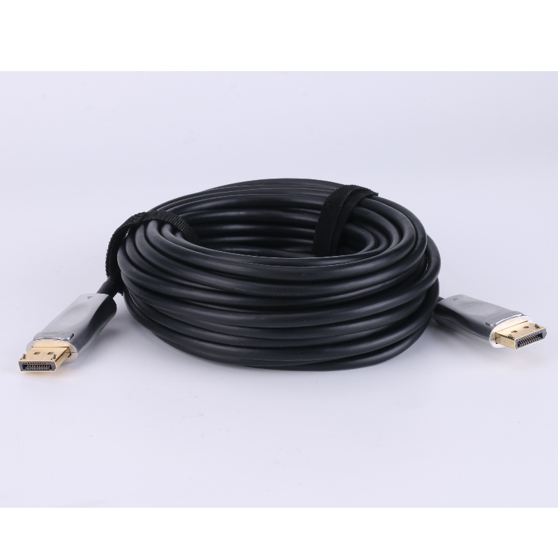 Câble fibre optique DP Câble fibre optique haute vitesse 32,4 Gbps 8K @ 60Hz 4K @ 165Hz 2K @ 144Hz DP1.4 Câble fibre DP vers DP