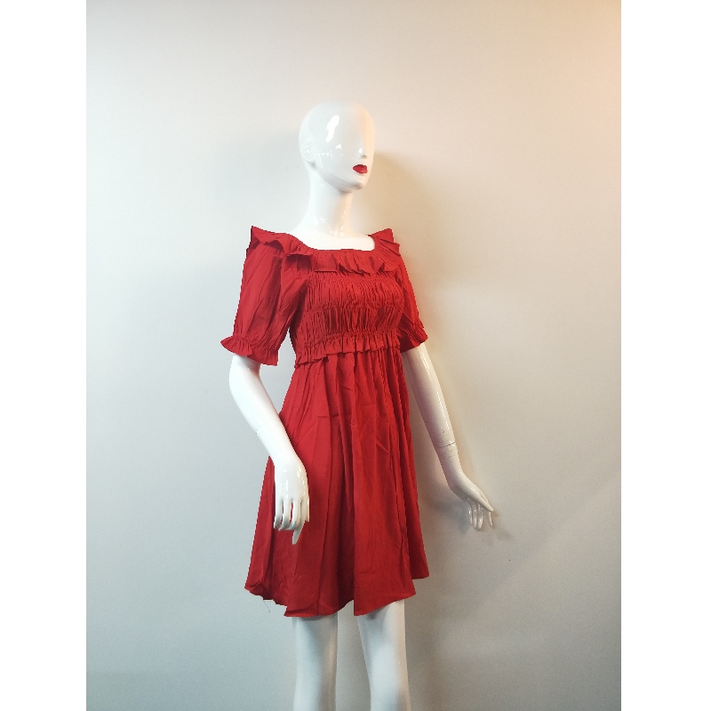 ROBE ROUGE DES DAMES TBWD0012M