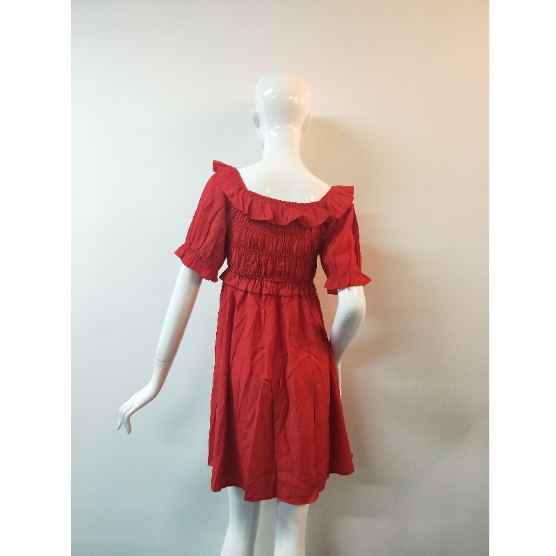 ROBE ROUGE DES DAMES TBWD0012M