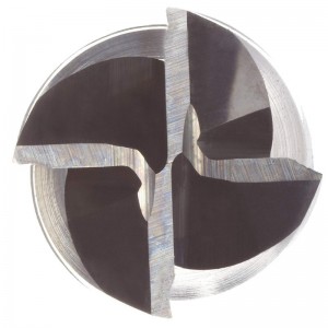 Fraise en carbure de tungstène, métrique, finition AlTiN, ébauche et finition, hélice à 30 degrés, 4 dents, longueur totale, 39 mm, diamètre de coupe de 3 mm, diamètre de queue de 3.000 mm