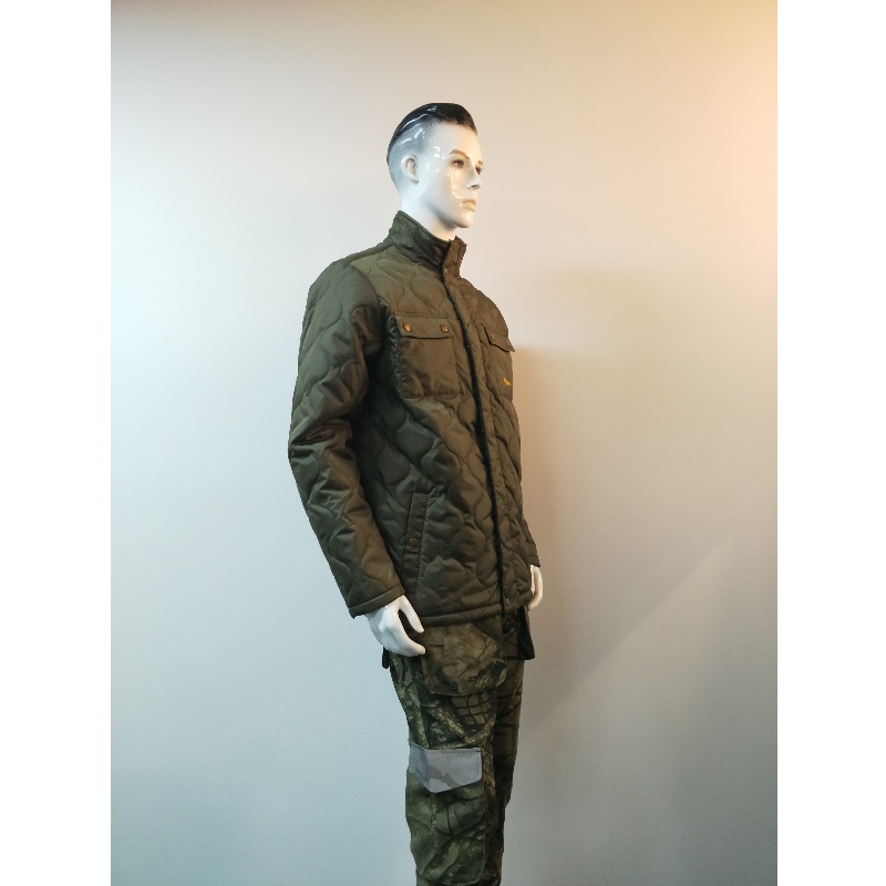 MANTEAU CASUAL KHAKI POUR HOMME RLMPC0002