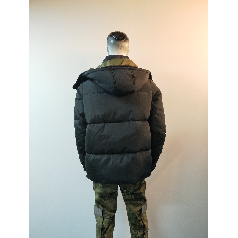 BLACK PUFFER JACKET RLMPC0004