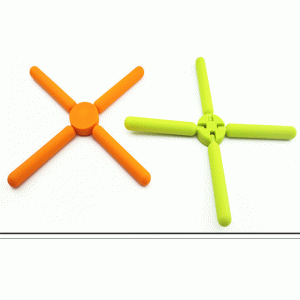 Tapis pliant en silicone