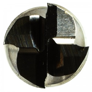 Fraise en bout en carbure, série longue, 4 dents, queue 1/8 \