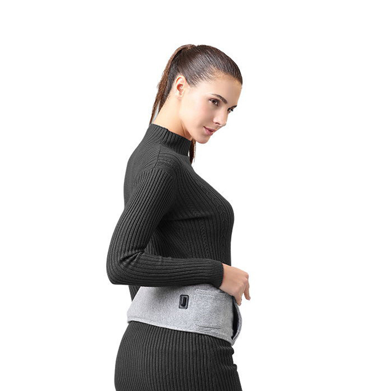 Chaleur de thérapie par chaleur de batterie rechargeable d'enveloppe de ceinture de chauffage de dos, soulagement de la douleur pour la tension de muscle de cuisse lombaire d'abdomen de taille de dos, pour hommes