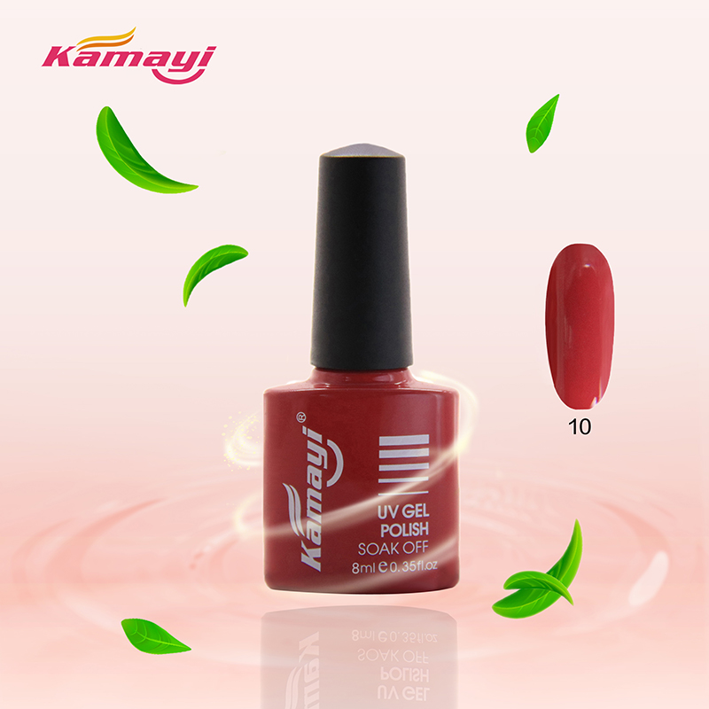 L'environnement UV de vernis à ongles de gel de marque de distributeur / a mené le vernis à ongles de gel pour le salon d'ongles