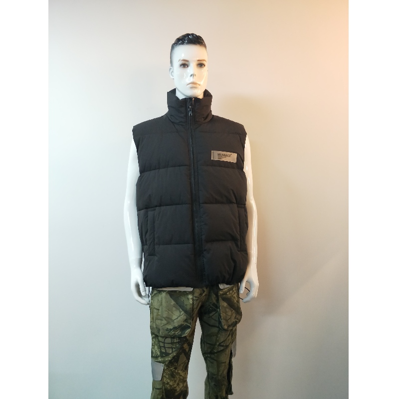 GILET NOIR PADDED HOMME RLMV0005