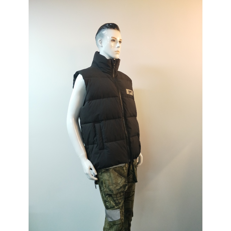 GILET NOIR PADDED HOMME RLMV0005