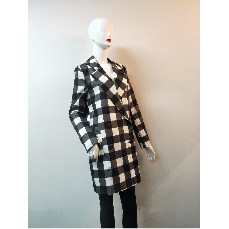 VESTE EN CHECK POUR DAMES RLWJ0007