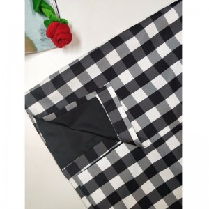 VESTE EN CHECK POUR FEMMES RLWJ0008