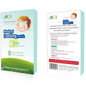 Patch de gel de refroidissement