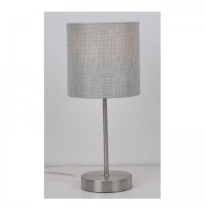 Lampe de table avec abat-jour en lin