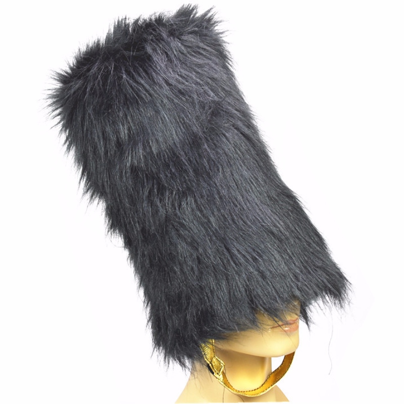 Le fabricant vend le chapeau de chapeau de fête de la garde d’honneur britannique Peluche Black Knight HAT directement