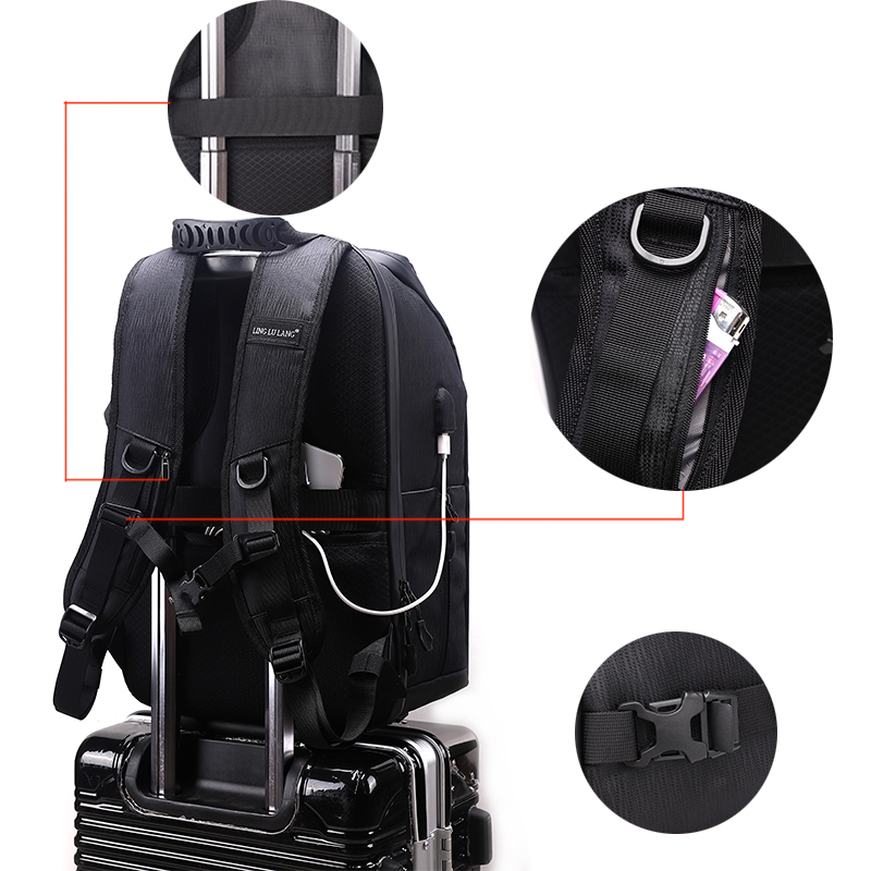 Diat BRTMA250A USB Caméra Ordinateur Portable Extérieur Sac à Dos Multifonctionnel Professionnel