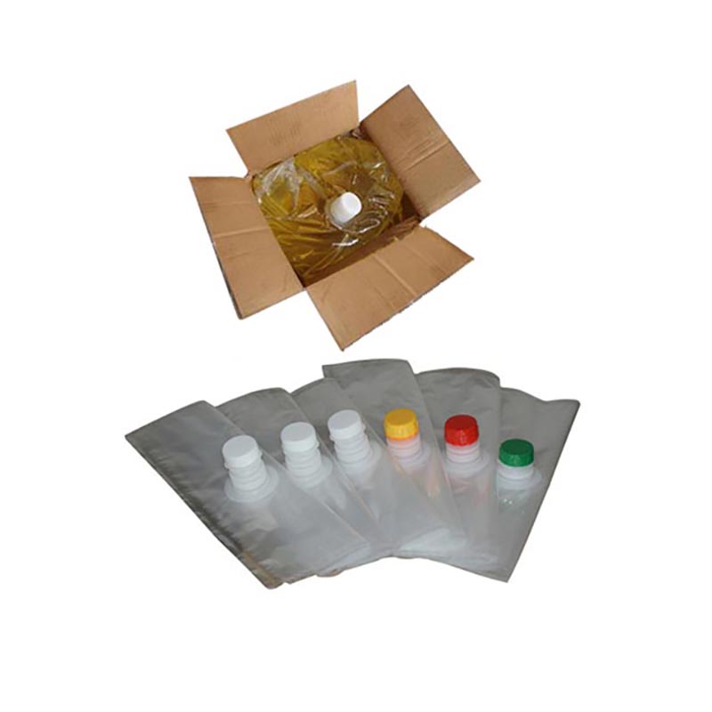 Sachet en plastique fait sur commande rempli liquide dans le sac 5 de paquets aseptiques de jus de l'eau potable de boîte pour le lait