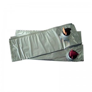 Sachet en plastique fait sur commande rempli liquide dans le sac 5 de paquets aseptiques de jus de l'eau potable de boîte pour le lait